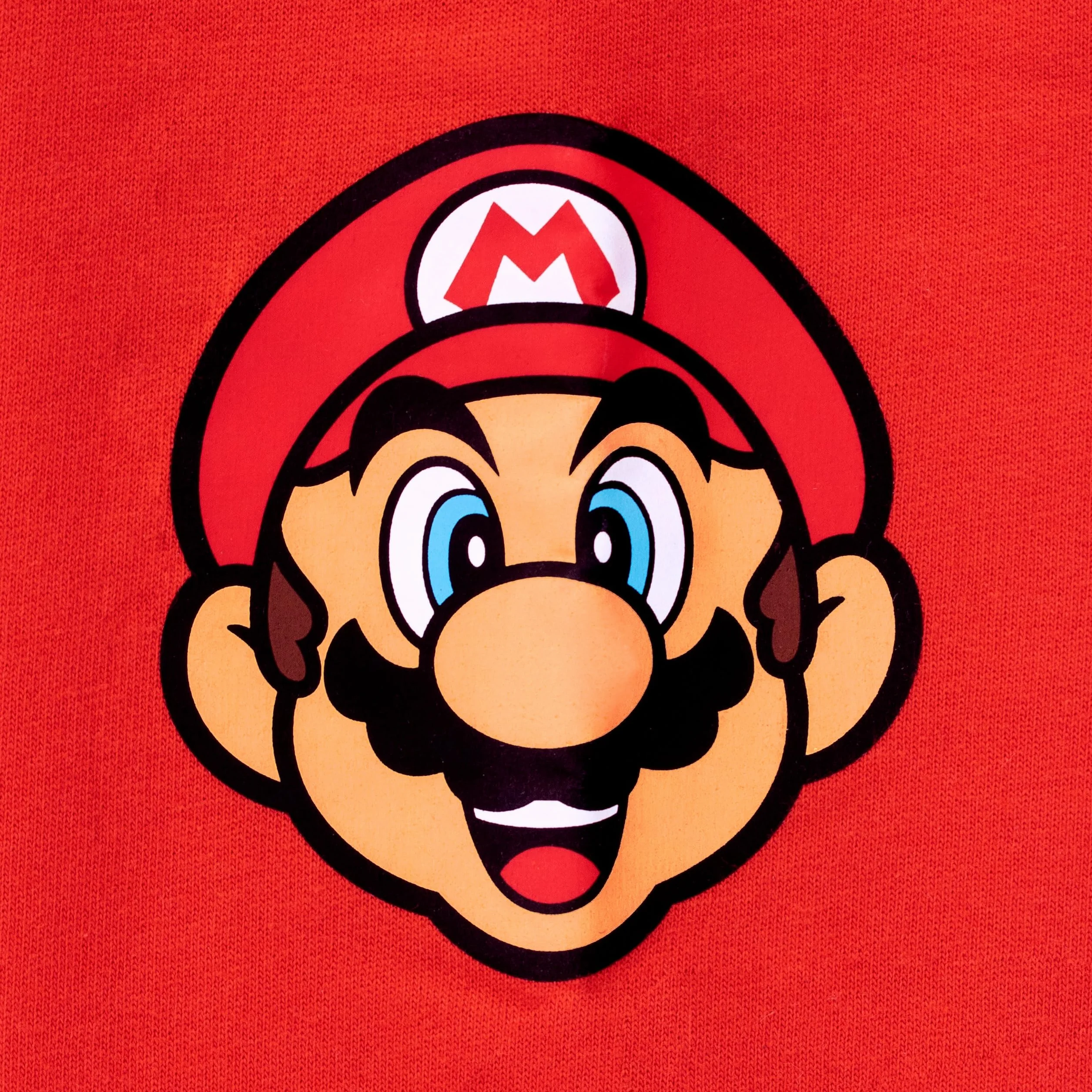 SUPER MARIO BROS Zestaw Bluzy i Spodni Dresowych dla Chłopców 110
