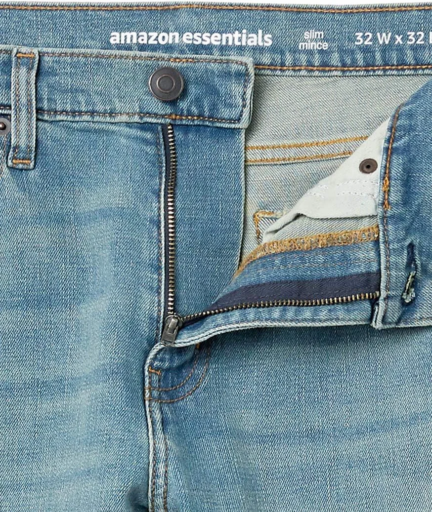 Amazon Essentials Mężczyźni Jeansy slim fit