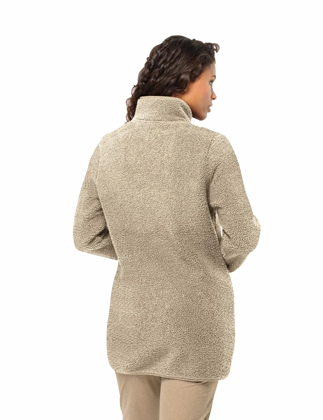 Jack Wolfskin Kurtka polarowa damska High Curl Coat W