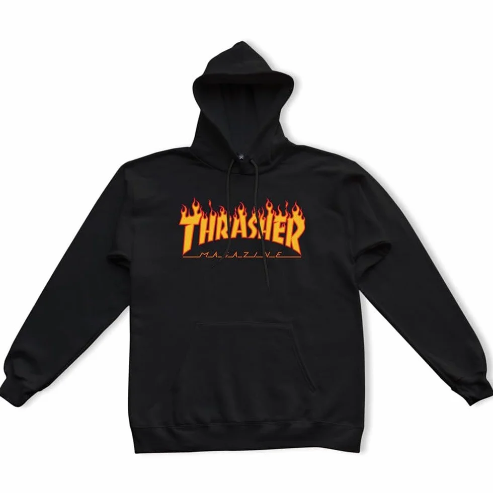 Thrasher Dzianina Mężczyźni Płomień logo
