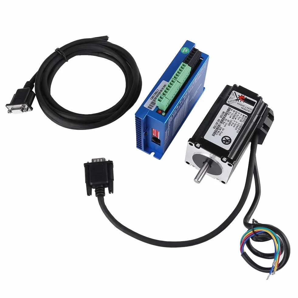 HSS57 Schrittmotortreiber Controller Hybrid-Servotreiber und 57HSE2N-D25 Nema 23 2N.m Schrittmotor mit geschlossenem Regelkreis