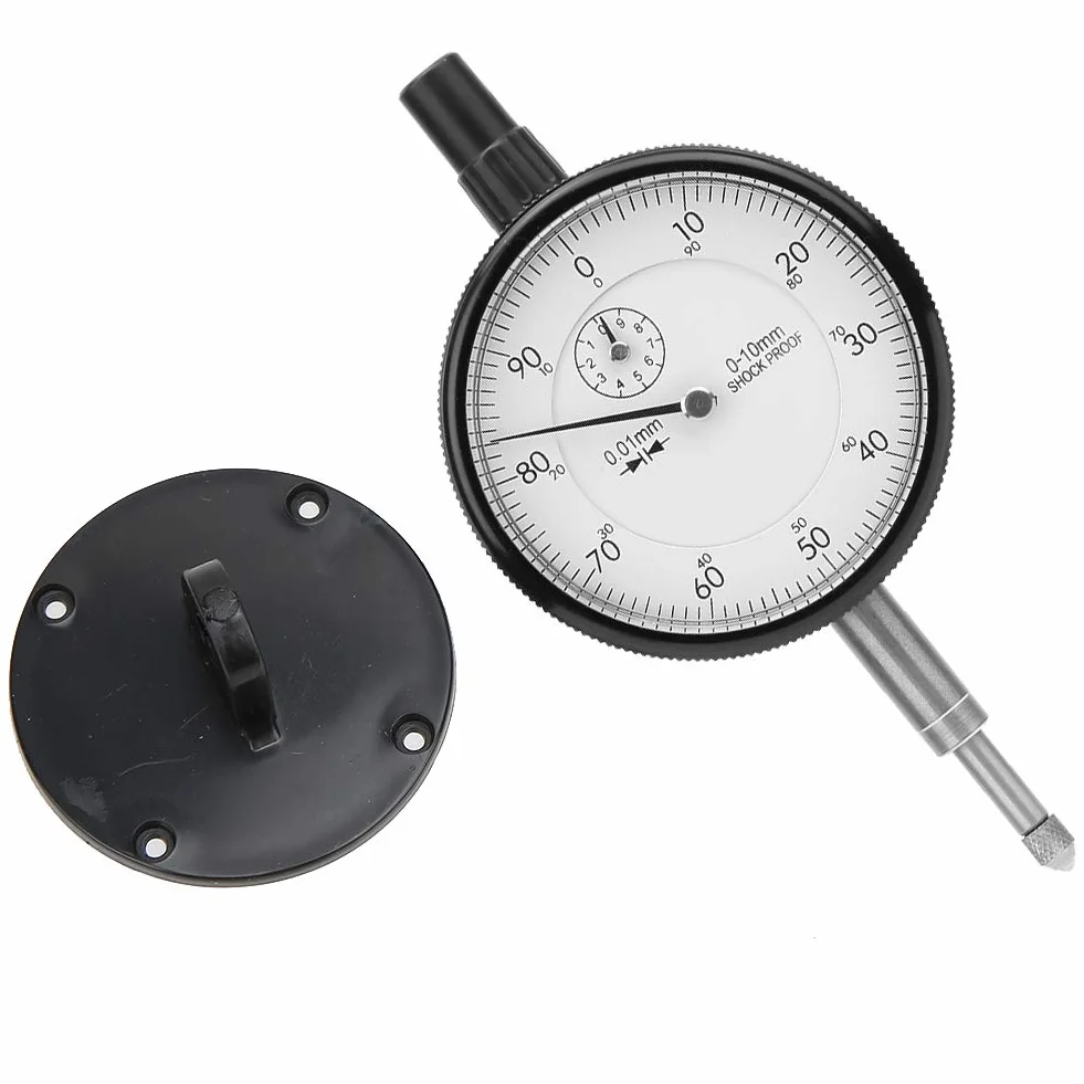 Tarcza, narzędzie pomiarowe, dokładność 0,01 mm, zakres 0-10 mm, wskaźnik tarczy, wyświetlacz mechaniczny, radełkowana konstrukcja, wysokiej jakości aluminiowa obudowa nie rdzewieje