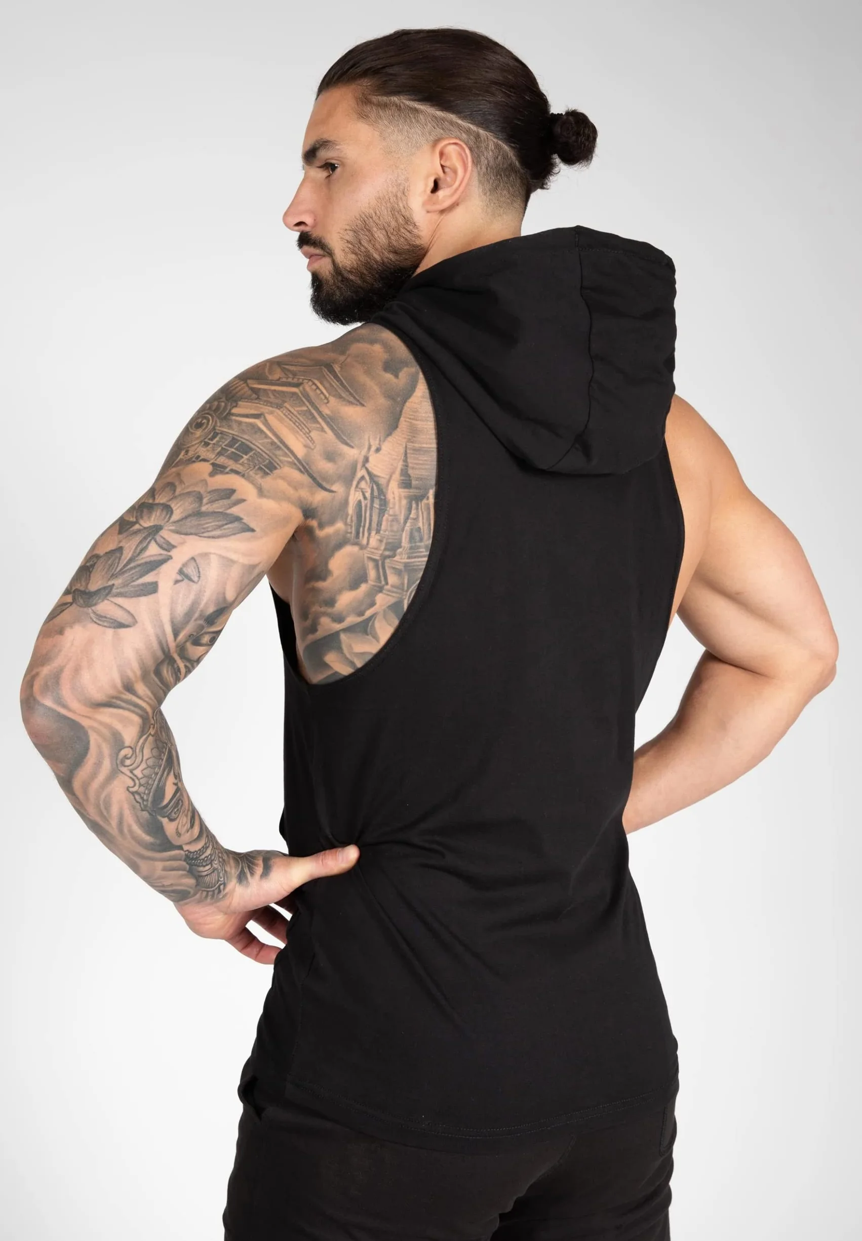 Gorilla Wear Koszulka na ramiączkach/Cami Shirt Mężczyźni Rogers Hooded Tank Top (1 w zestawie)