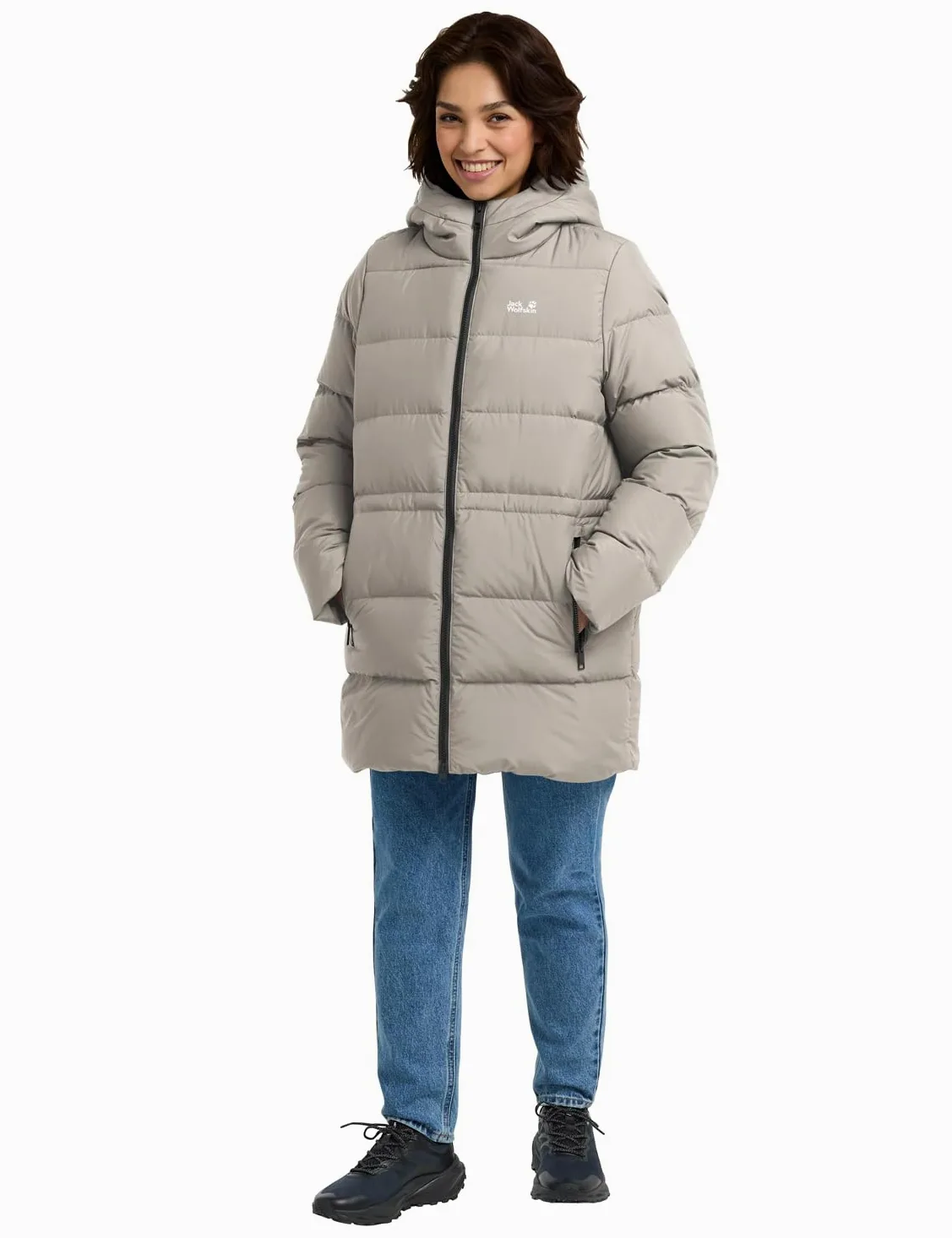 Jack Wolfskin Kurtka Kobiety Frozen Palace Long Jkt W Rds