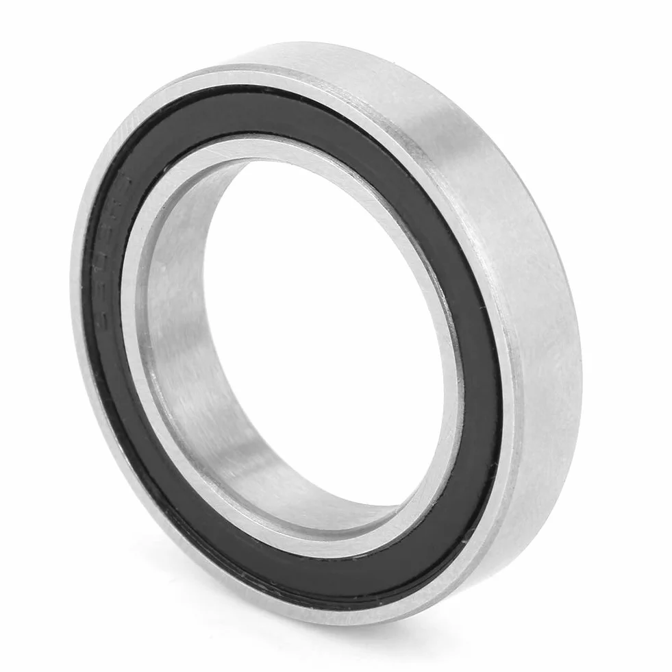 10 sztuk 6803-2RS uszczelnione łożyska kulkowe z głębokim rowkiem gumowe łożyska kulkowe ze stali szybkotnącej 17mm * 26mm * 5mm pojedyncze, Domyślnie