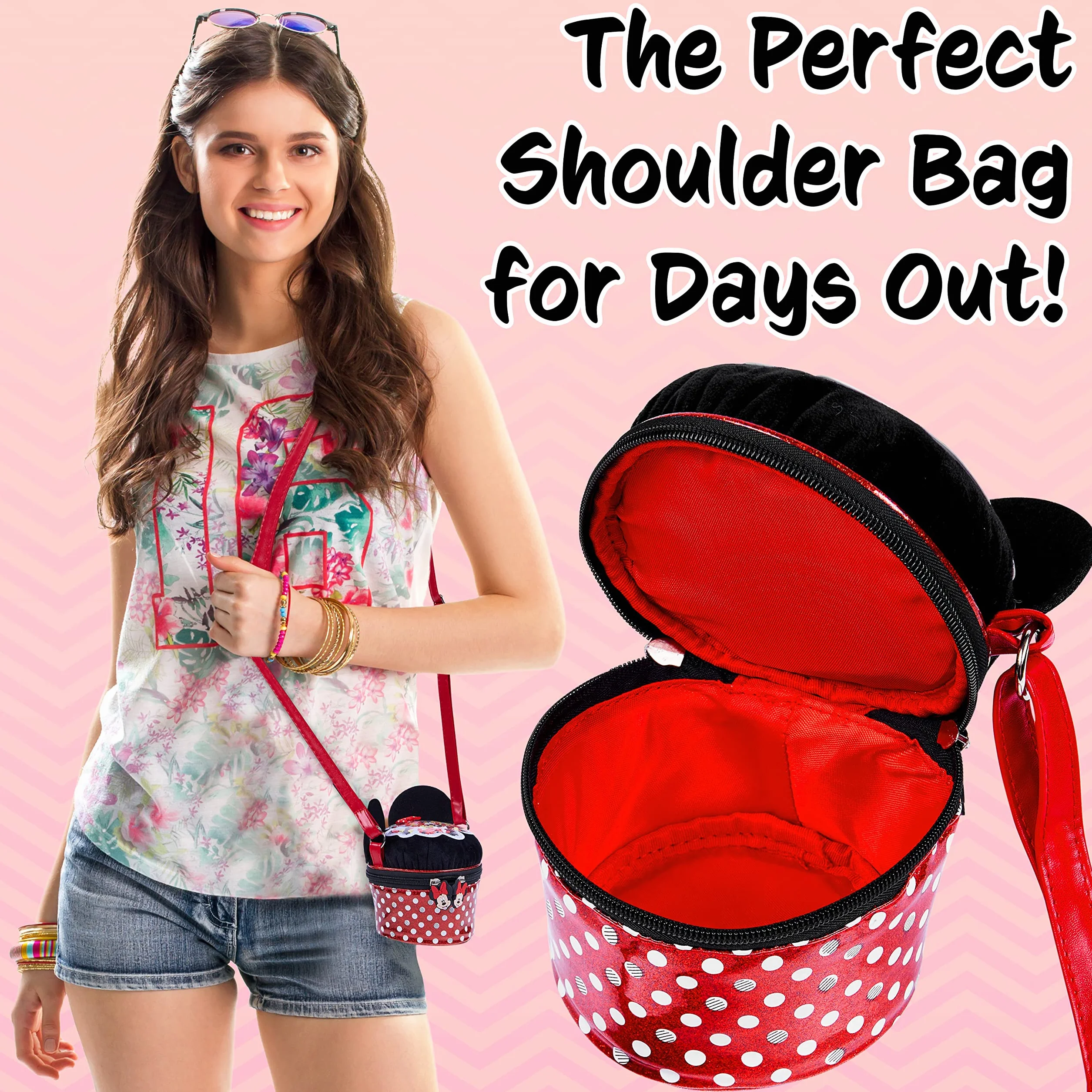 Disney Stitch Torba na ramię 3D Lilo i Stich Pluszowa Crossbody dla Dziewczyn