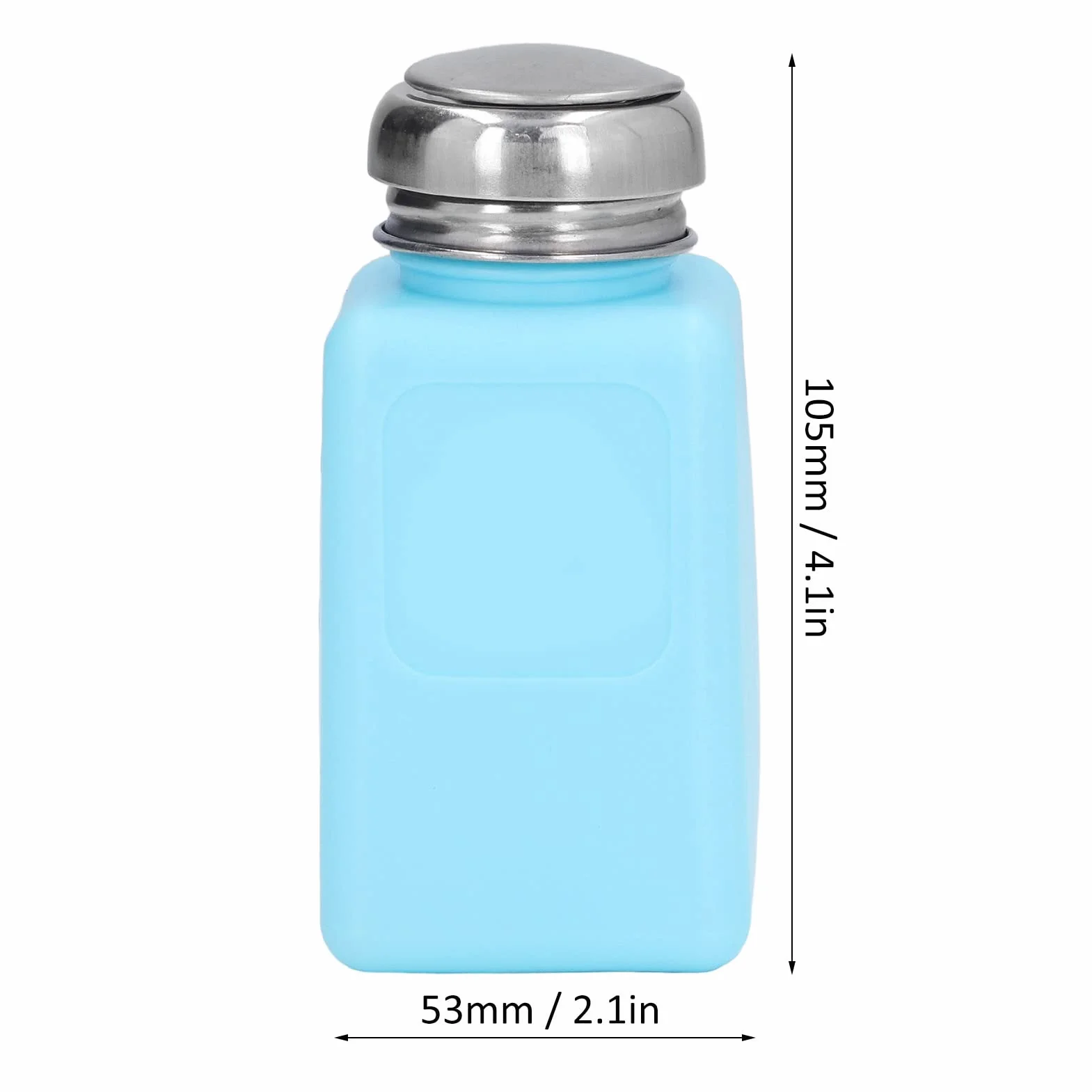 200 Ml Dozownik Alkoholu z pompką Pojemnik na Metanol, Bezpieczny Antystatyczny Dozownik Rozpuszczalnika ESD z głowicą prasującą ze Stali Nierdzewnej,do Acetonu,Rozpuszczalnika