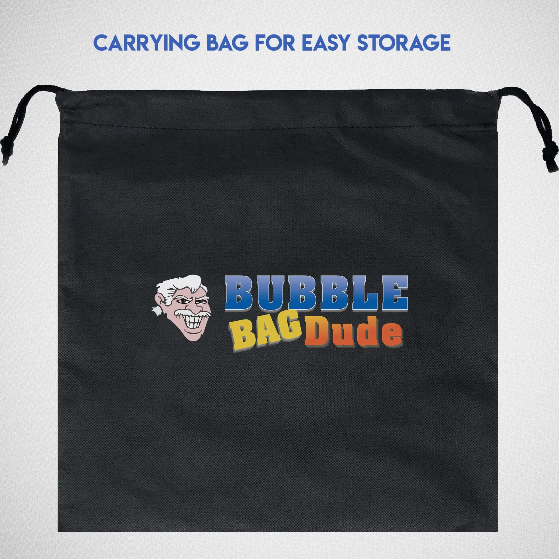 BUBBLEBAGDUDE Bubble Bags zestaw 4 worków do ekstrakcji ziołowej esencji lodowej, o pojemności ok. 22,5 l, z sitkiem do wyciskania i workiem do przechowywania, 25 x 25 cm (25 mikrometrów)
