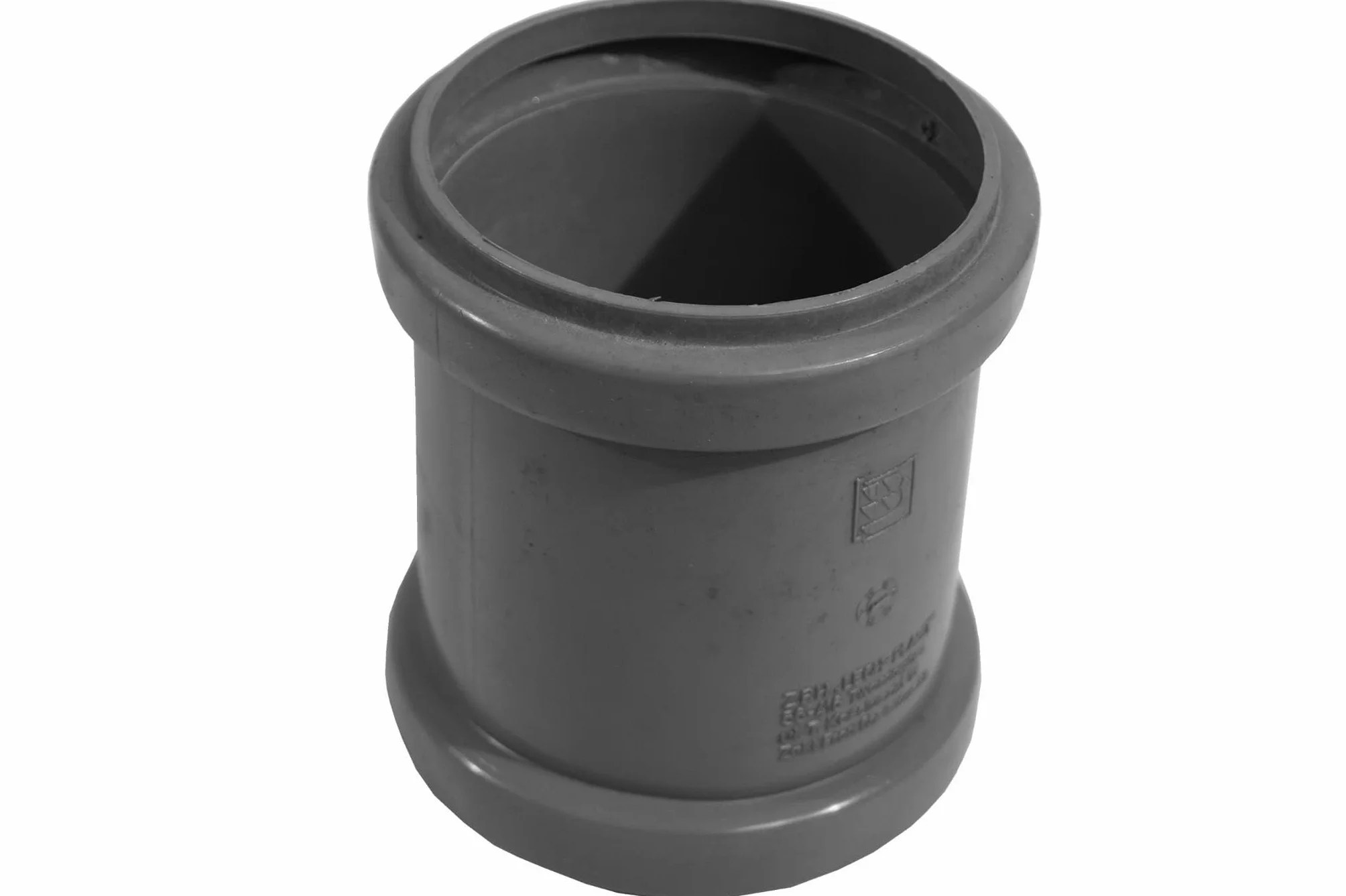 Tycner | Szara mufa polipropylenowa DN 75, 75 mm, 0,09 kg, 1 szt.