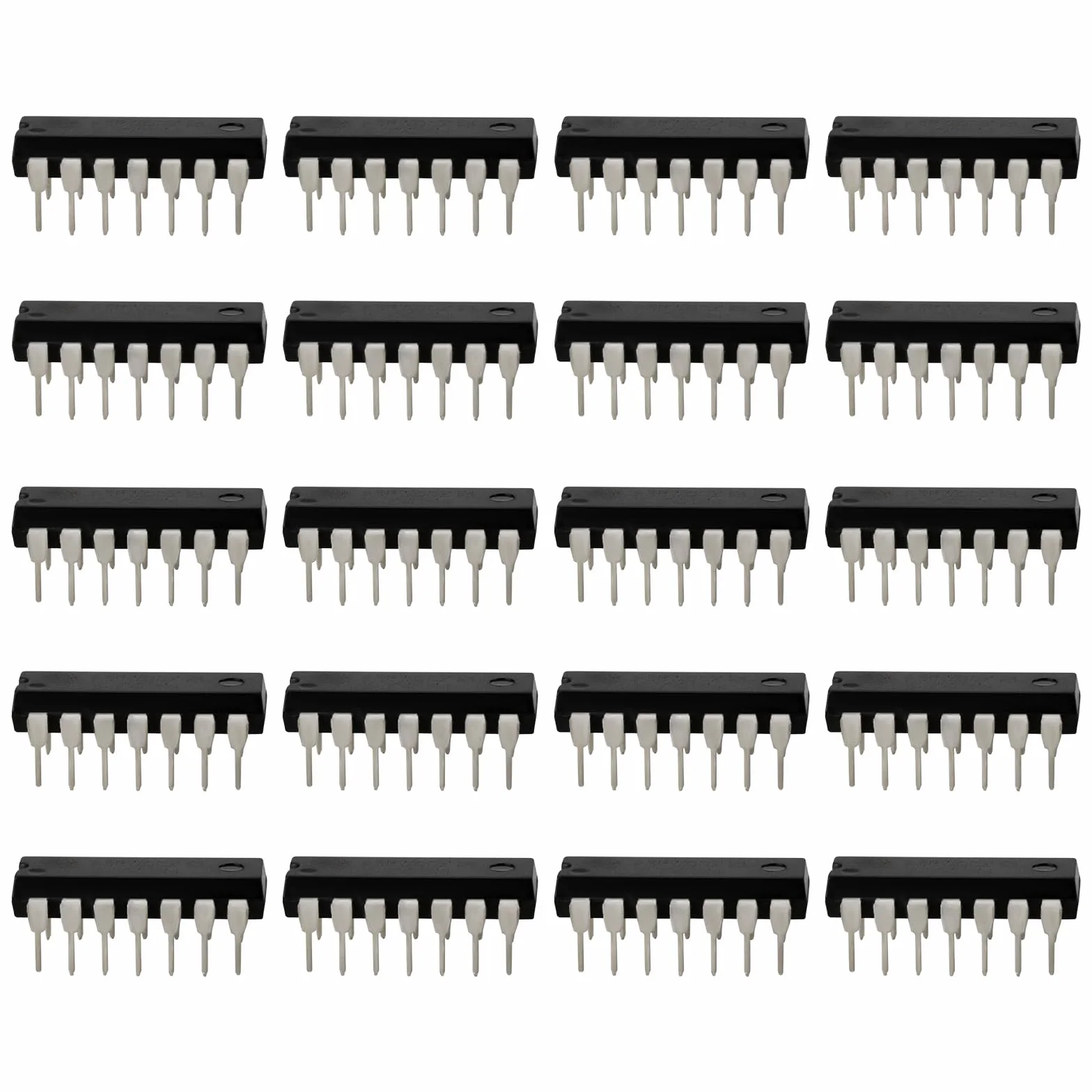 OTOTEC 20 szt. TL074CN wzmacniacz operacyjny zamiennik TL074 wzmacniacz operacyjny układ scalony DIP-14 niski poziom hałasu JFET chip wejściowy do przetwarzania sygnału audio