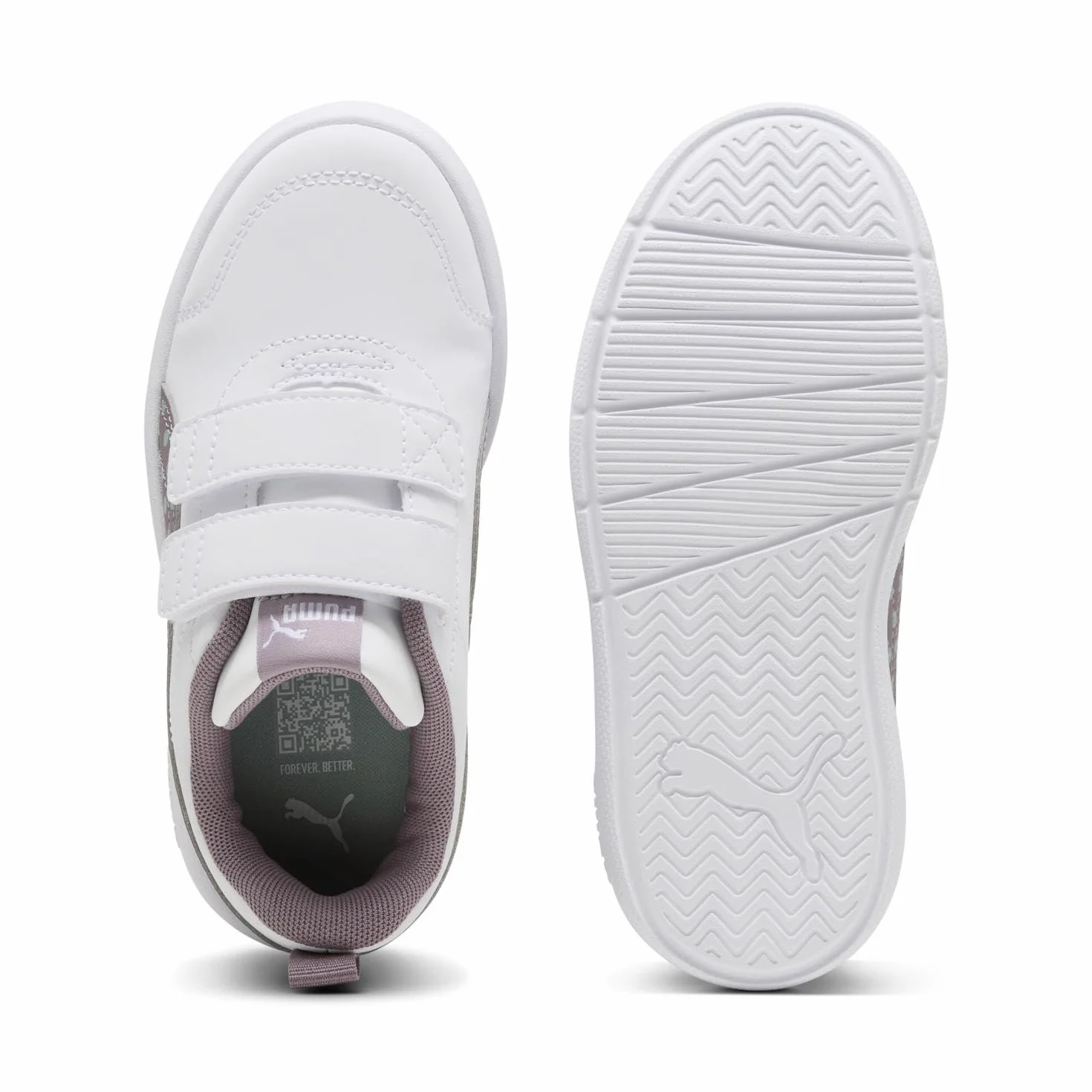 PUMA Dziewczynki Courtflex V3 Dotty V PsTrampki
