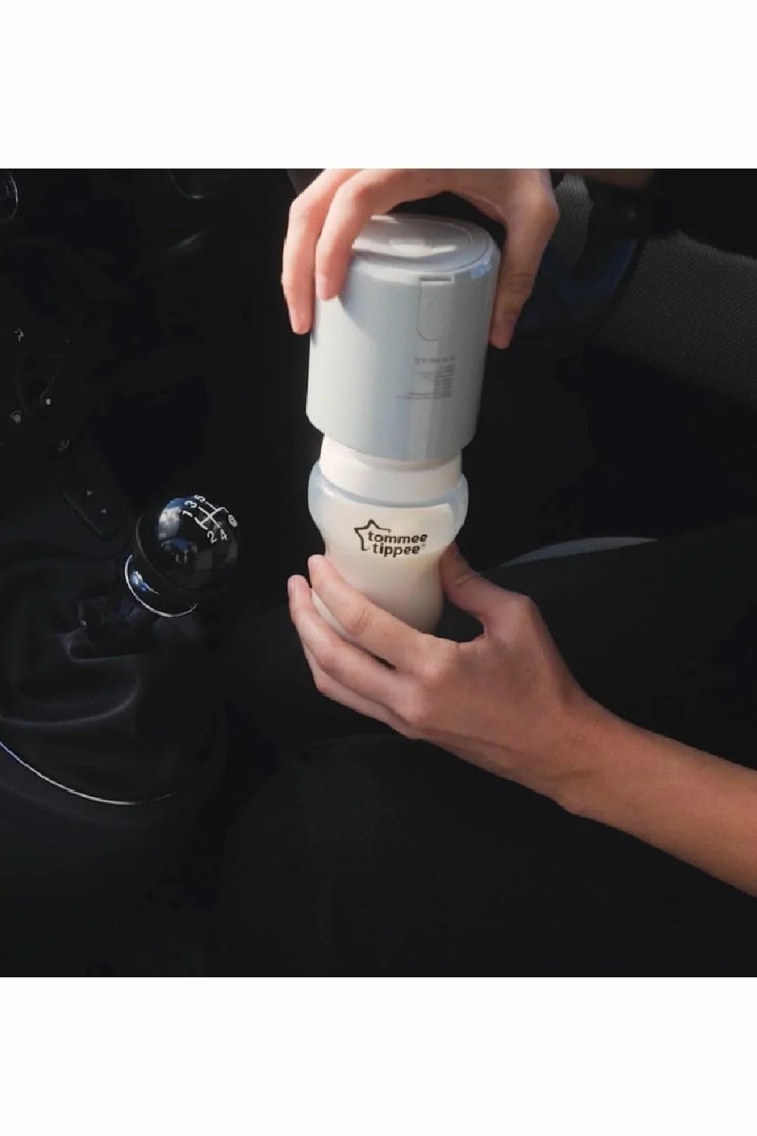 Tommee Tippee LetsGo przenośny podgrzewacz do butelek w podróży, ładowany przez USB, elektryczny podgrzewacz do butelek, lekki i przyjazny w podróży