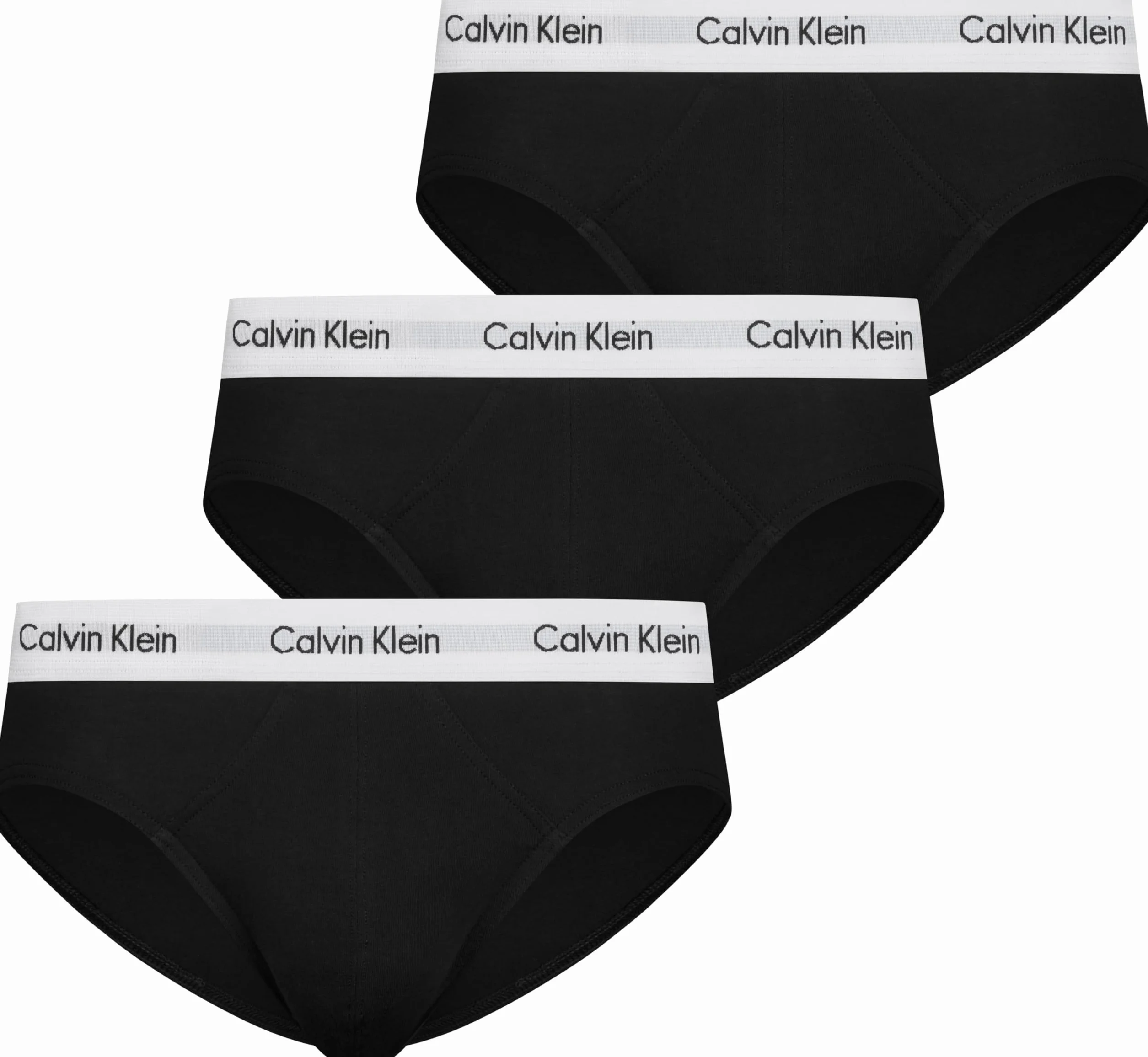 Calvin Klein 3P Hip Brief Hip Briefs Mężczyźni,czarny,XL