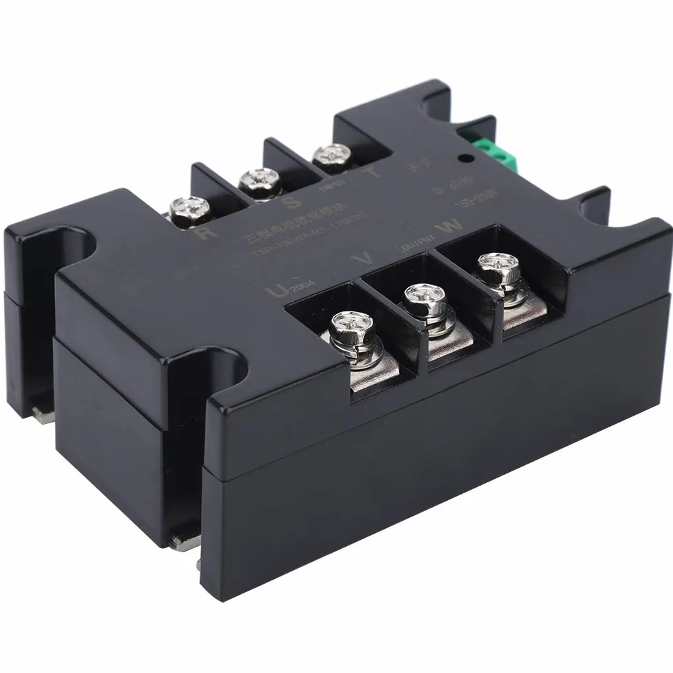 Moduł Miękkiego Silnika 3-fazowy, Silnik Internetowy Soft Start Controller dla Silnika 1-20 KW, Wyreguluj Miękki Czas Rozpoczęcia i Napięcie, dla Silników 380 V, Kompatybilny