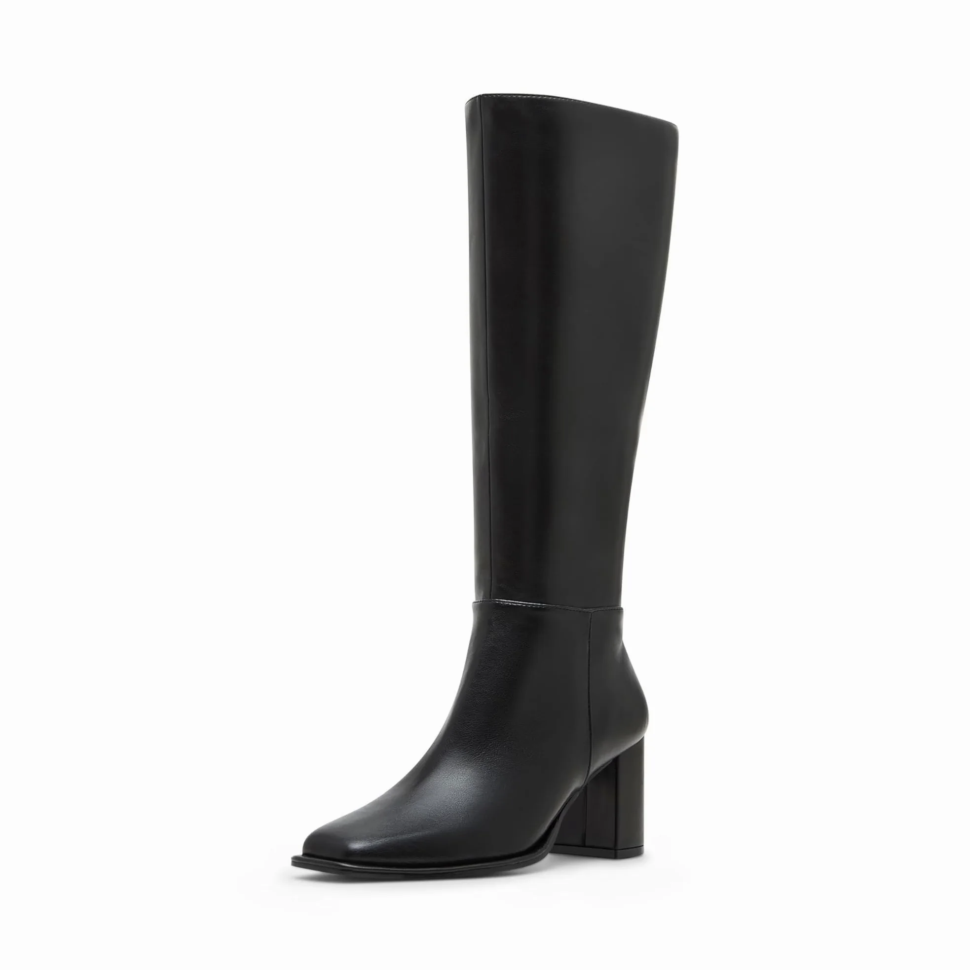 Madden Girl Damskie podkolanówki Magnolia, czarna tkanina, 44 EU, Czarna tkanina, 40.5 EU