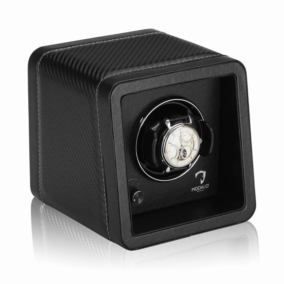MODALO Rotomat (Watch Winder) Saturn Style MV4 Carbon na 1 Zegarek