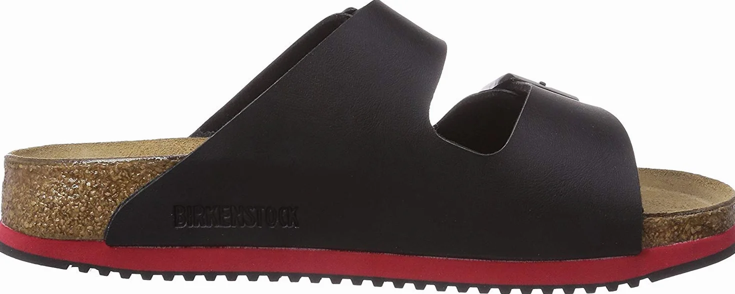 Birkenstock Sandales Arizona Cuir Nubuck Steer Soft Gray - sprzączka. Mężczyźni