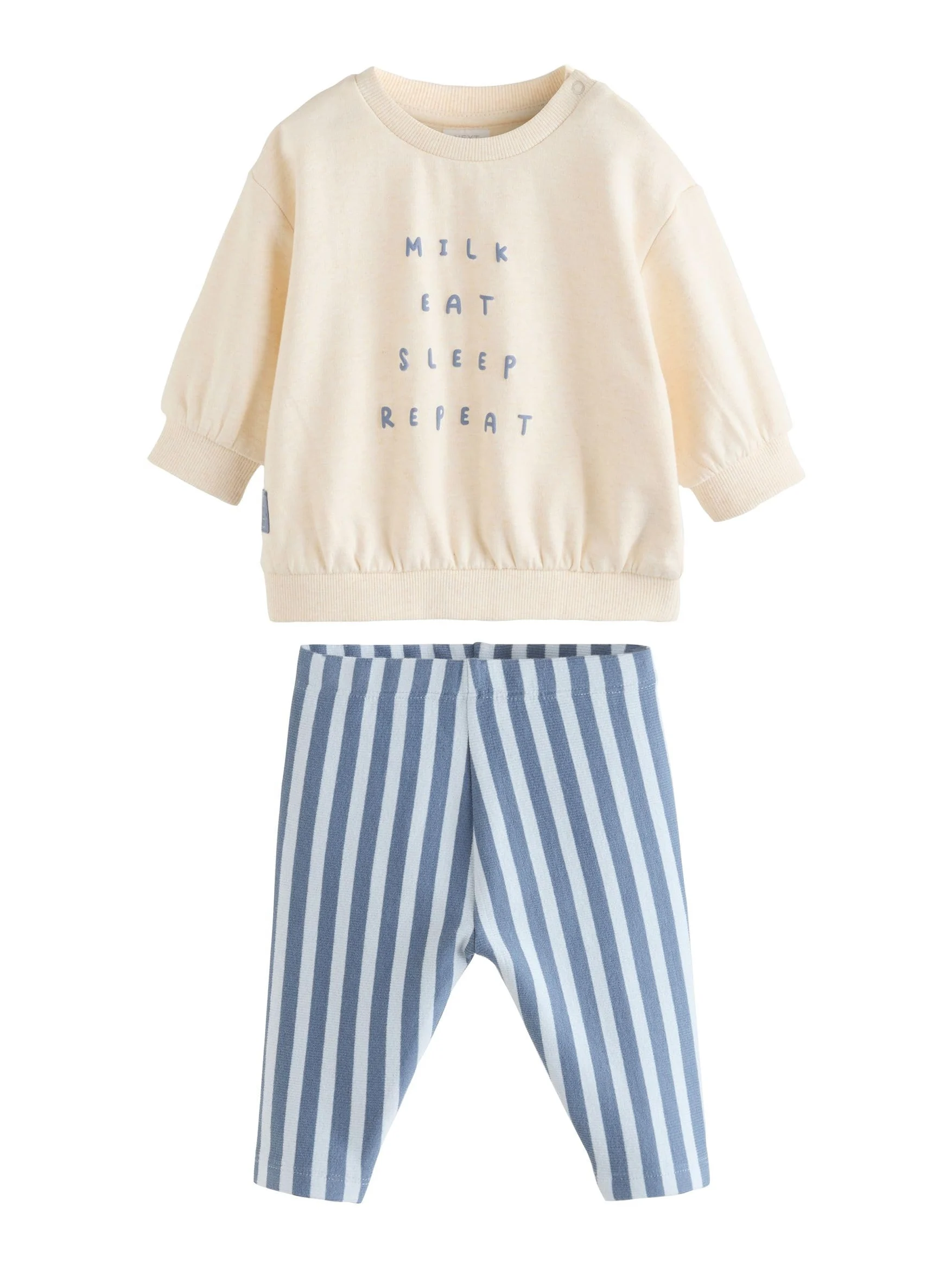 NEXT Noworodki chłopcy Bluza niemowlęca i legginsy w zestawie
