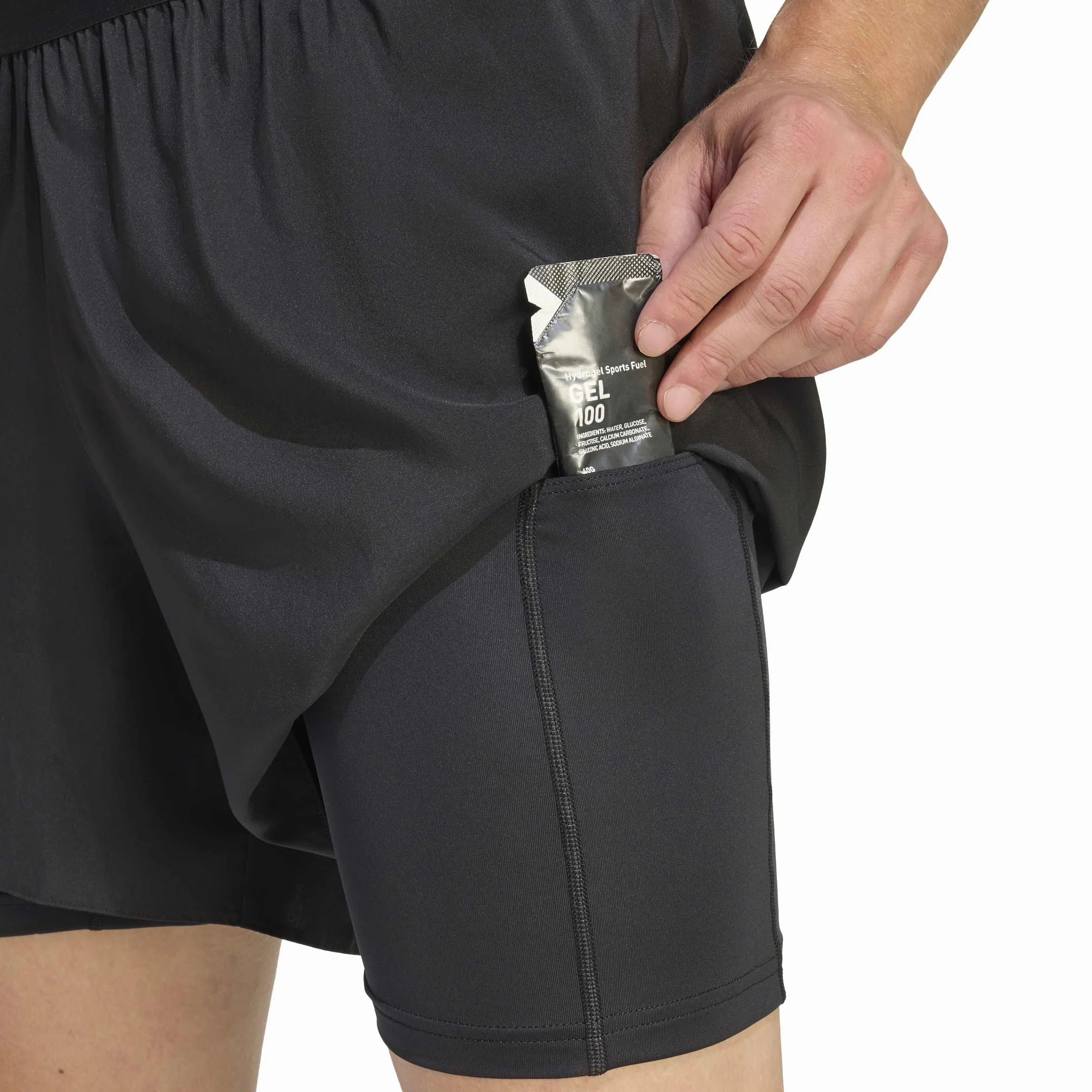 adidas Adi365 Running Essentials 2in1 Shorts - Shorty Mezczyzni