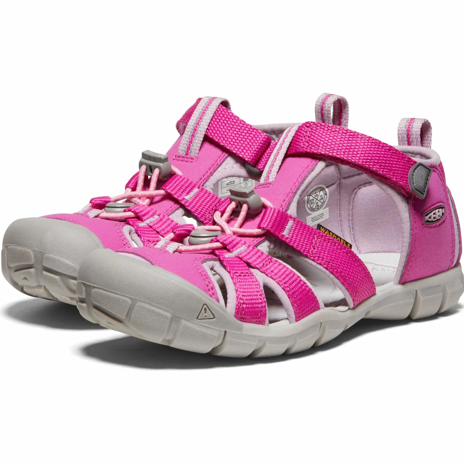 Keen Uniseks - Dzieci Seacamp 2 Cnx Sandały, Very Berry/Dawn Pink, 38 EU