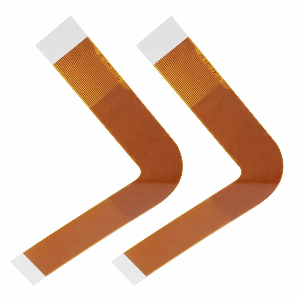 Części zamienne laserowa wstążka kabel danych, 2 szt. 7 W laserowy obiektyw odbioru płaska wstążka elastyczna część naprawcza do PS2