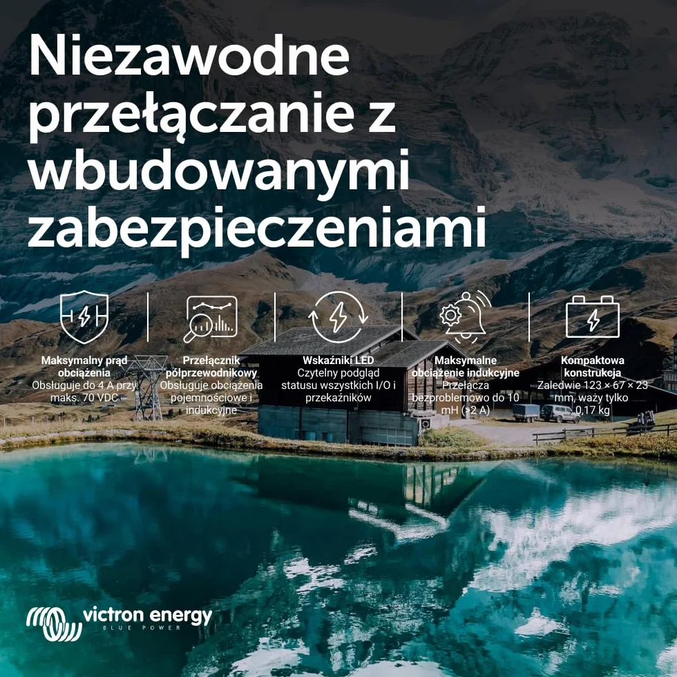 Victron Energy GX IO-Extender 150 – moduł rozszerzenia sterowania i monitorowania USB – moduł monitorujący Plug-and-Play