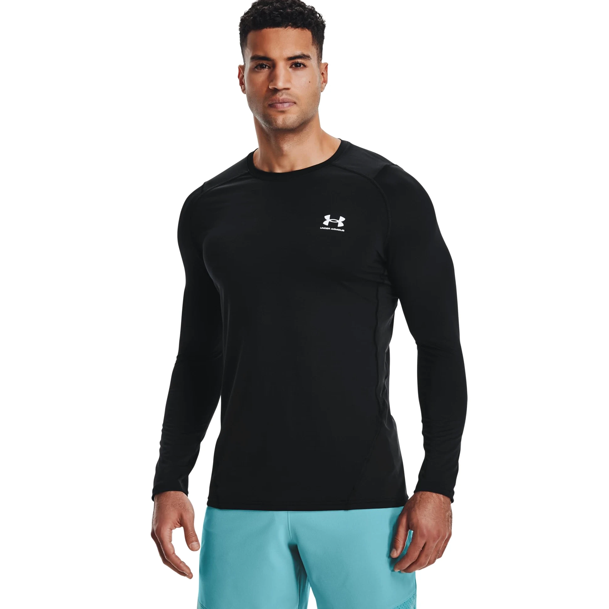 Under Armour Męska koszulka funkcyjna UA HG Armour Fitted LS, z długim rękawem, szybkoschnąca koszulka z długim rękawem