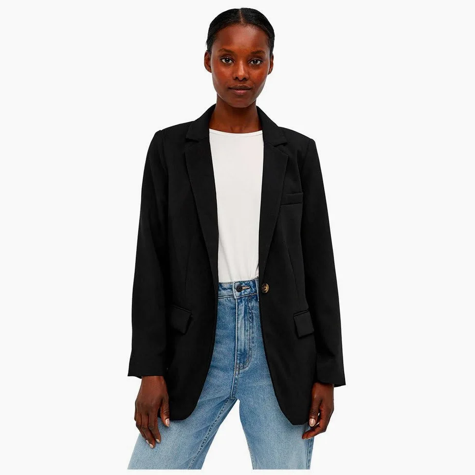 Object Blezerek Kobiety Objsigrid L/S Blazer Noos