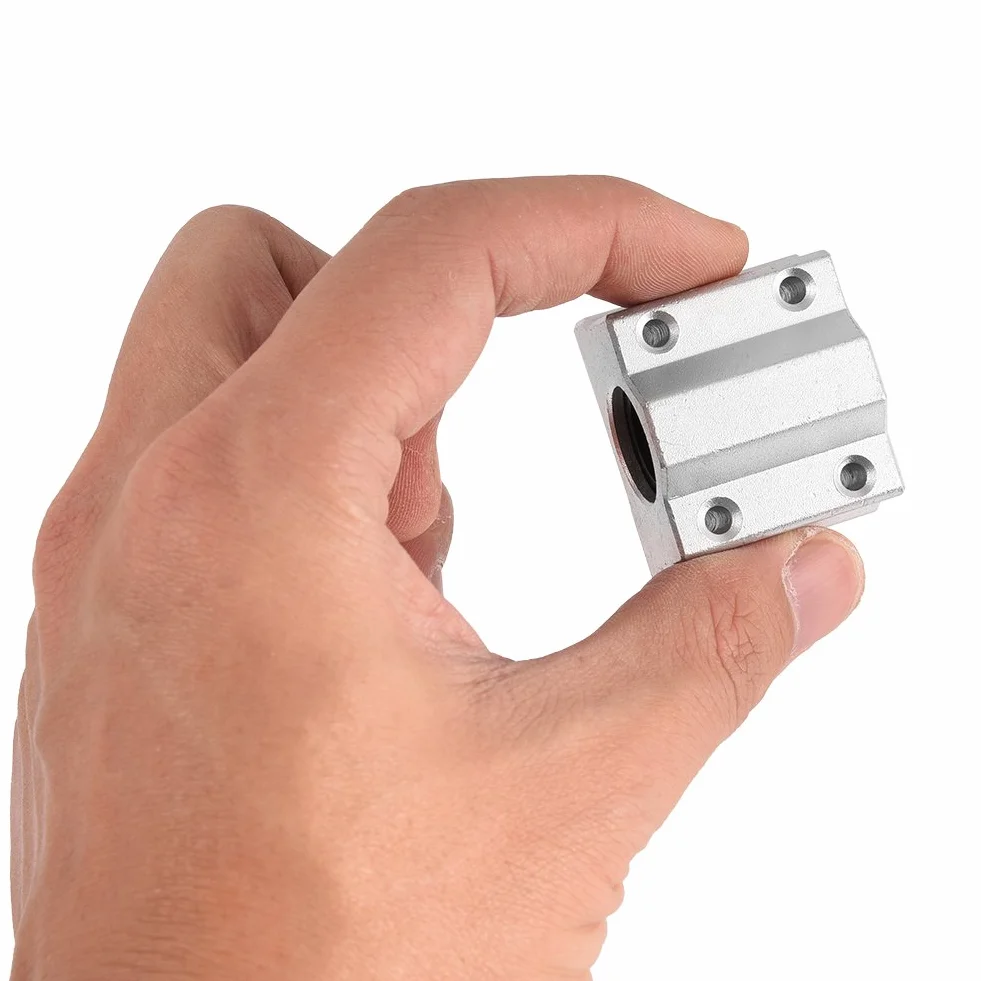 4 szt. Łożyska kulkowe SC8UU, ruchy liniowe łożyska liniowe ID 8mm do drukarek 3D, technologii liniowej i urządzeń elektronicznych