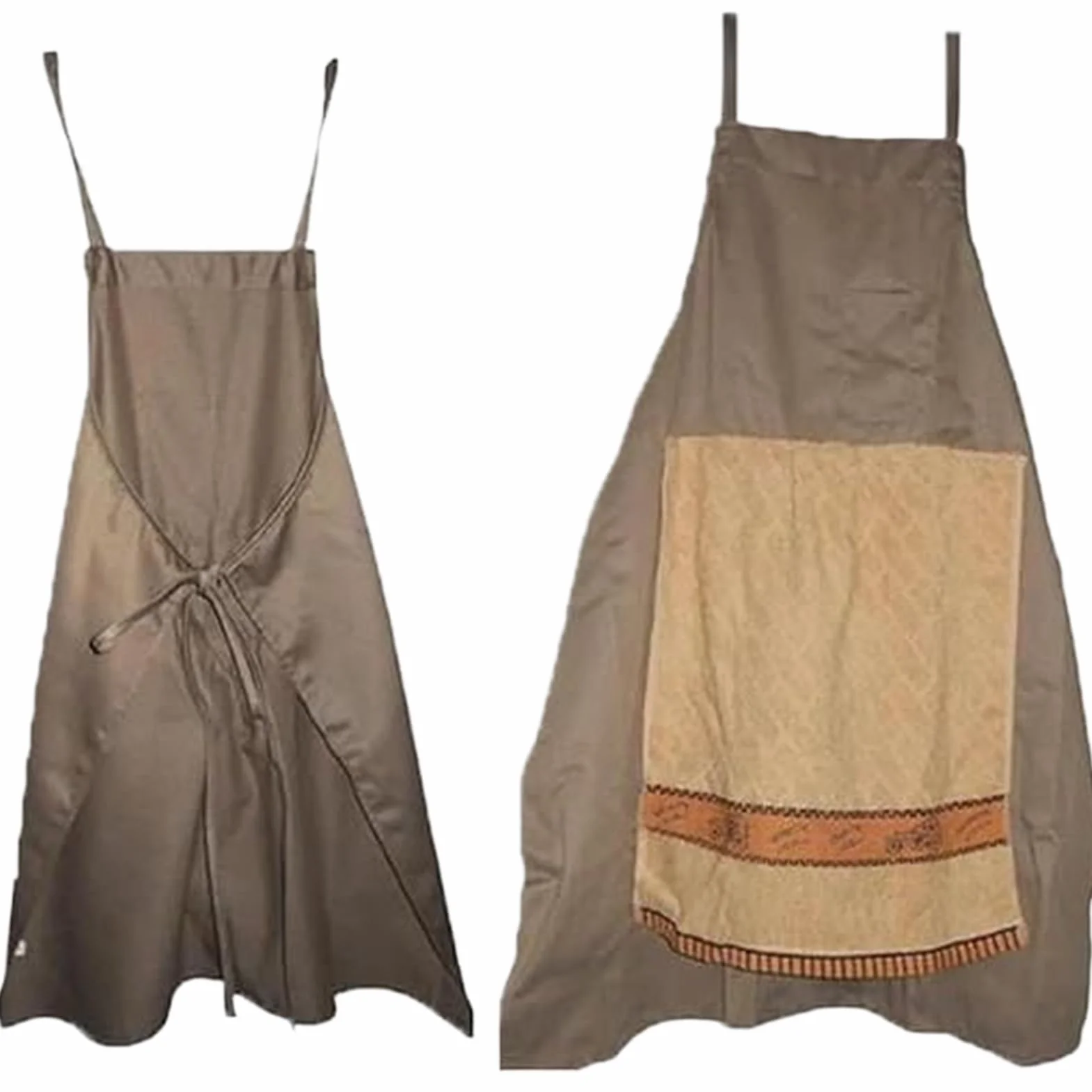 Prank Apron, zabawny kostium szefa kuchni z ręcznikiem do prania, nowość do prania, do grilla, pieczenia, warsztatu, ceramiki, studia artystycznego, cateringu, kuchni i upominków kuchennych