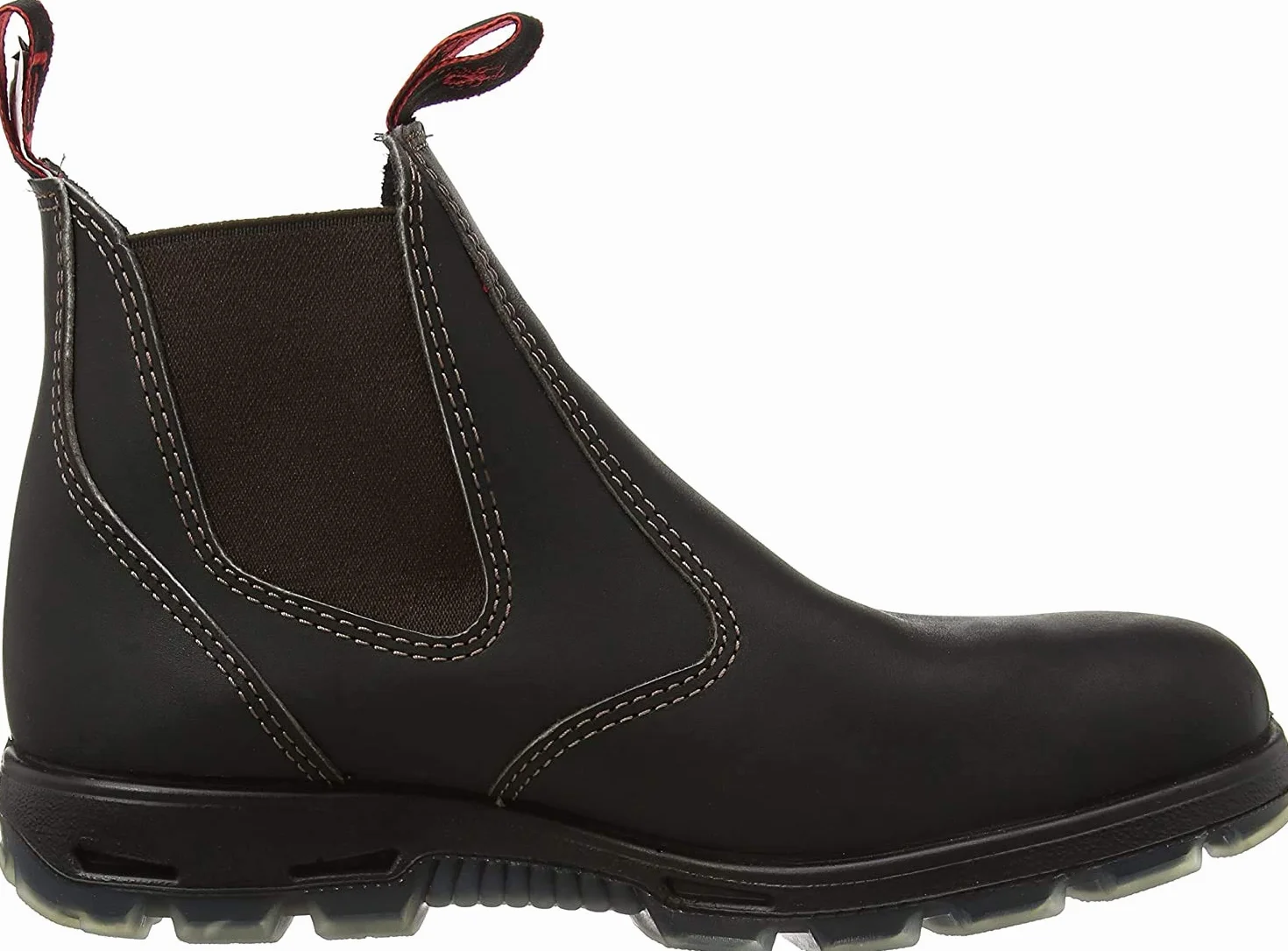 Redback Buty Dark Brown UBOK skórzane buty Chelsea