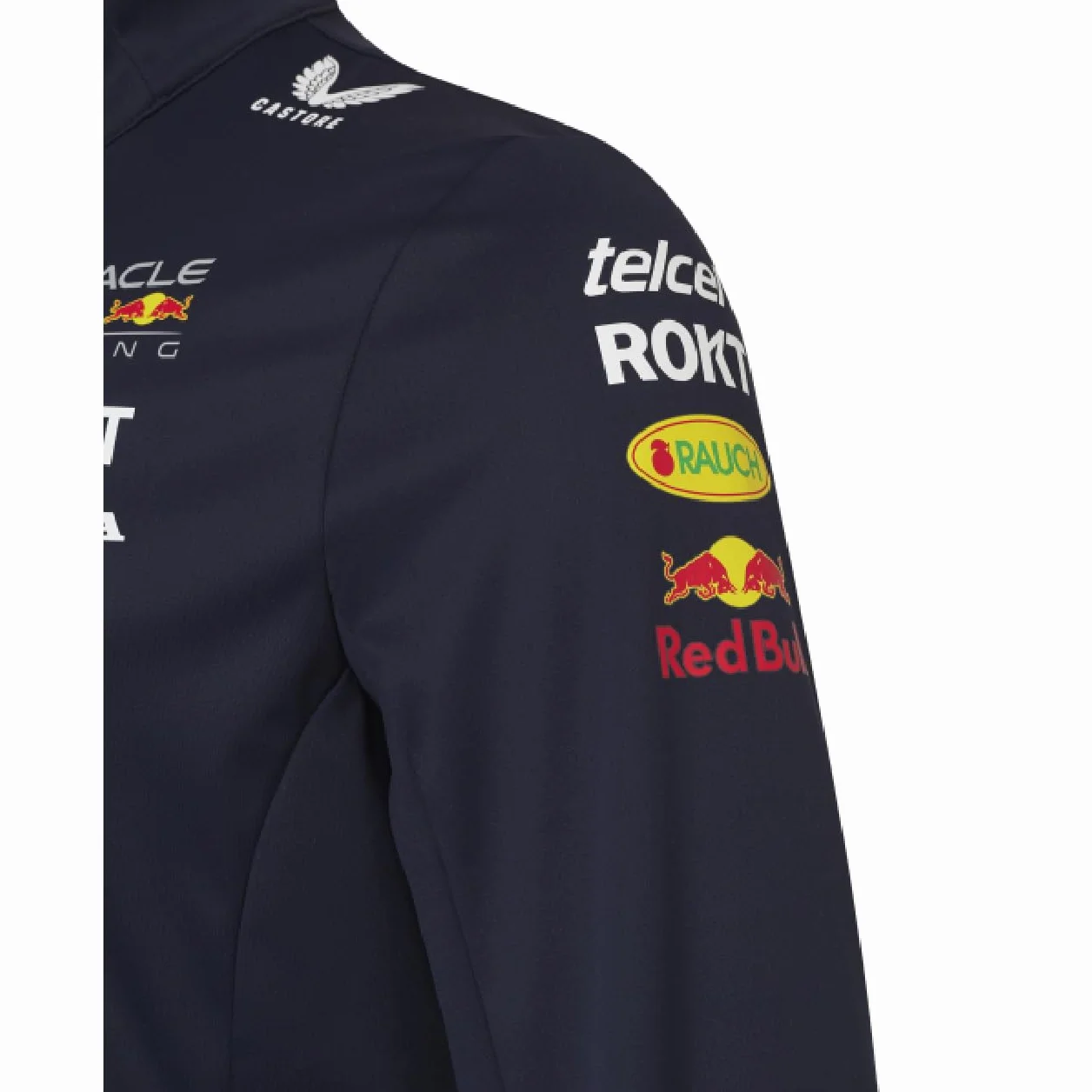 Red Bull Racing Formula One Team oficjalny produkt Formuły 1 2024 - Replica Team kurtka softshell z zamkiem błyskawicznym na całej długości, nocne niebo - unisex