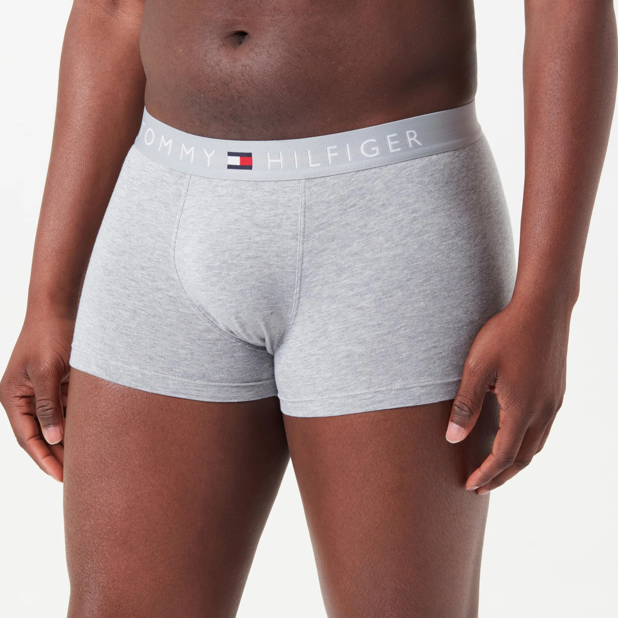 Tommy Hilfiger Męski bagażnik (3 sztuki), Szary (szary Htr/biały/pustynne niebo), S