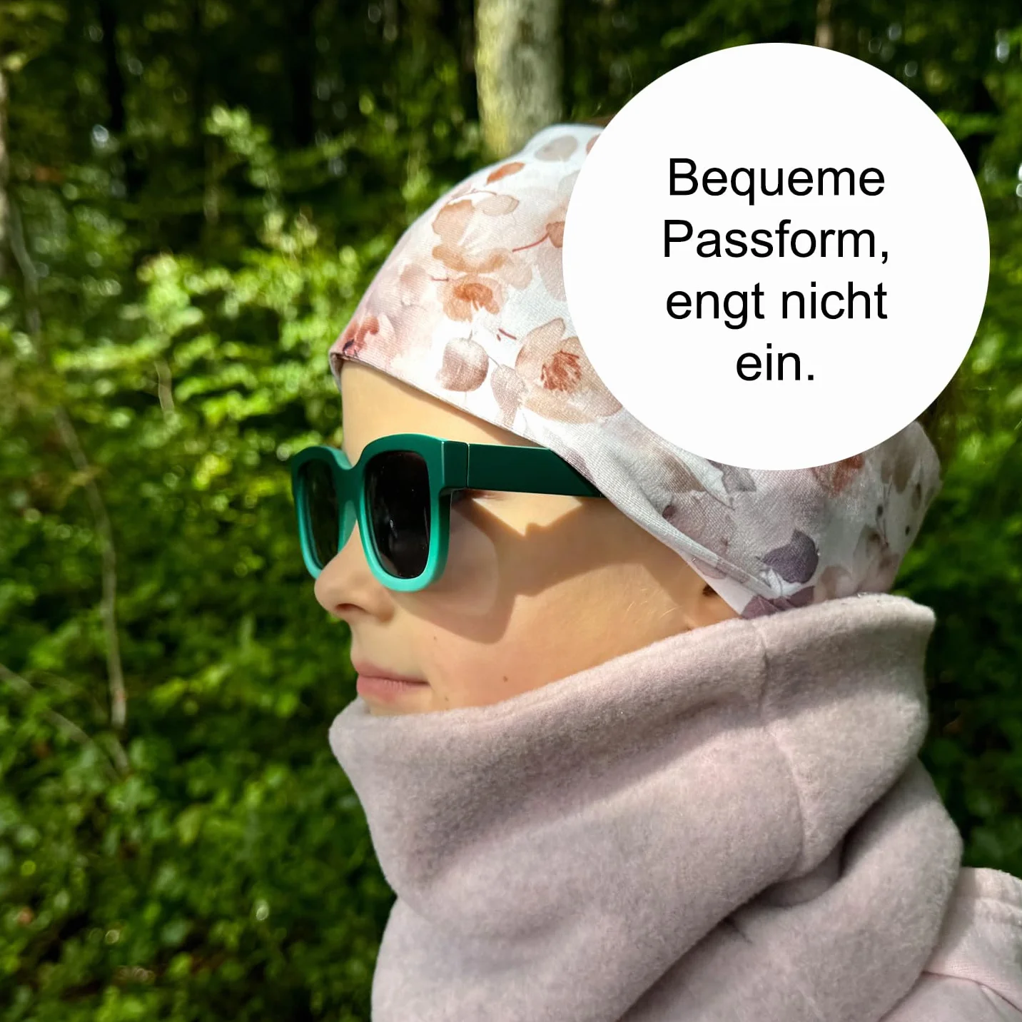 Wollhuhn Ciepła chustka na szyję dla dziewcząt, czarodziejska chustka, szalik, szalik, nasz ocieplacz różowy/różowy, dwie warstwy polaru, 20170844