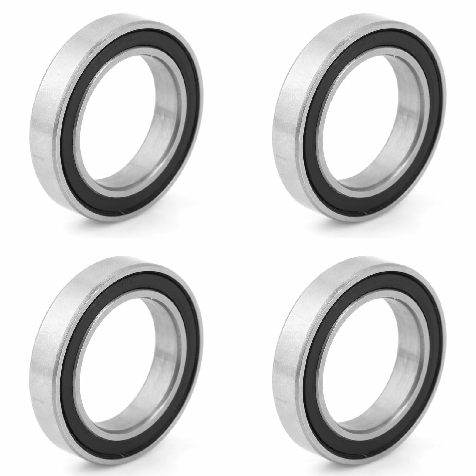 40 Sztuk 6803-2RS 17mm * 26mm * 5mm Gumowe Uszczelnione łożyska Kulkowe Zwykłe łożyska Miniaturowe o Niskim Poziomie Hałasu do Projektów Hobbystycznych
