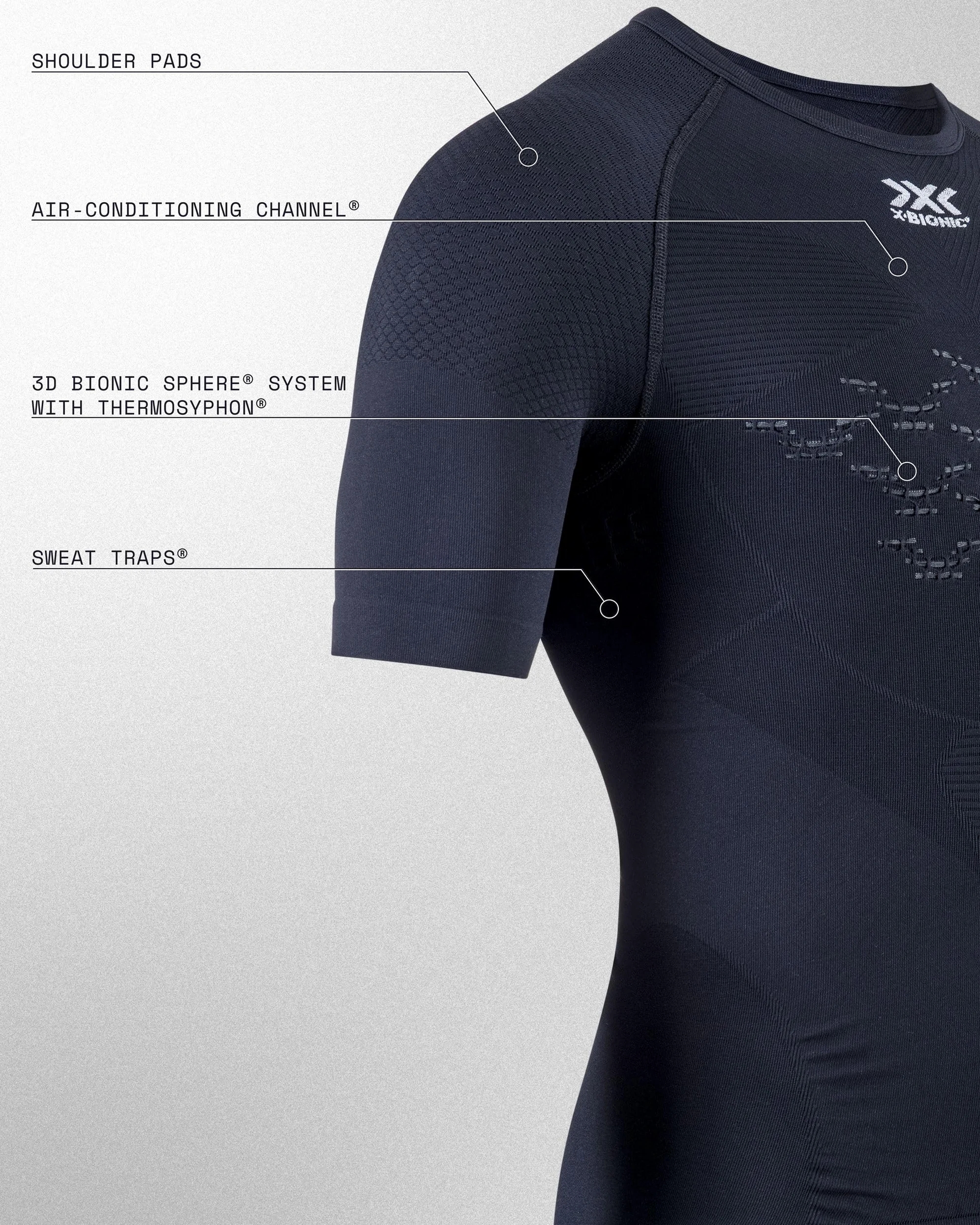 X-Bionic Koszulka Mężczyźni Energizer 4.0 Light Round Neck Short Sleeve