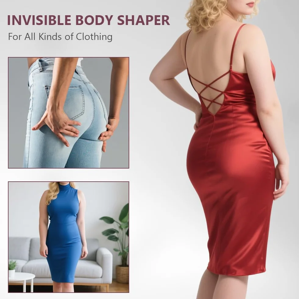 DiULi Damskie majtki wyszczuplające brzuch, wysoka talia, majtki gorsetowe, modelujące figurę, bielizna modelująca sylwetkę, bielizna modelująca, kontrola podbrzusza, lekka tkanina, kolor skóry