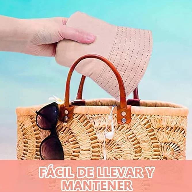 Voarge Kapelusze rybaka, składana czapka z daszkiem, składana czapka z uśmiechem, dla mężczyzn kobiet wędkarstwo unisex czapka plażowa na zewnątrz 56-58 cm, beż, 56-58