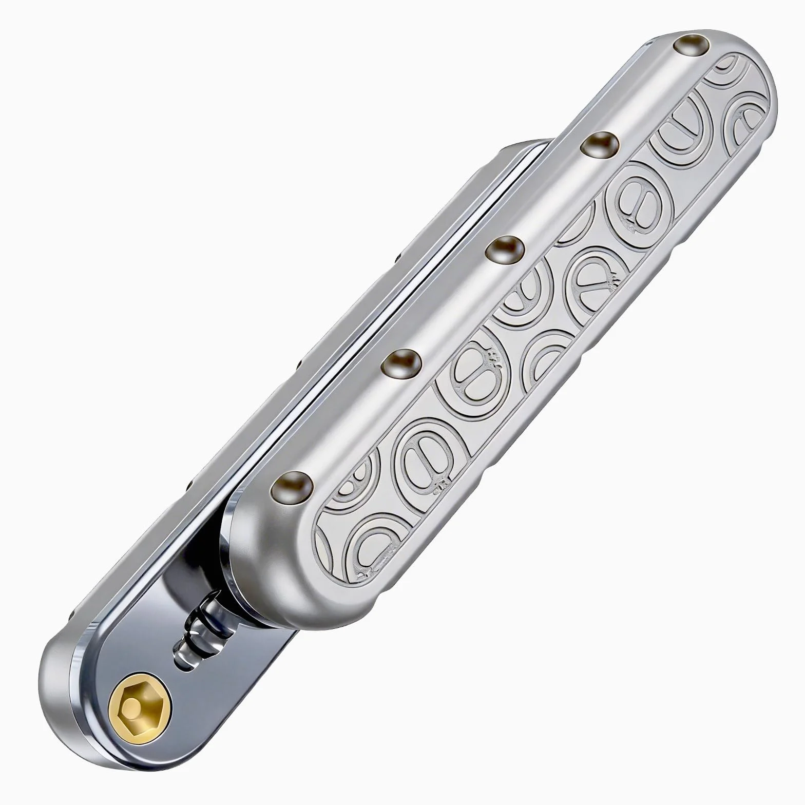 OBEST zabawka Fidget, metalowe Fidget EDC, ADHD, autyzm, lęk, antystresowe, dekompresyjne na palce, wirowanie, suwak, prezenty dla dorosłych i nastolatków