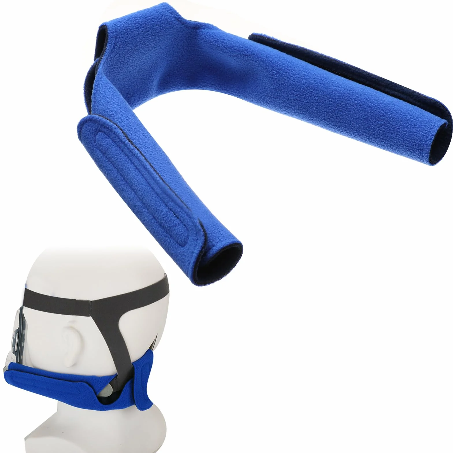 CPAP Neck Pad CPAP poduszka na kark CPAP maska nakrycie głowy, uniwersalny rozmiar dla spokojnego snu (1 szt.)