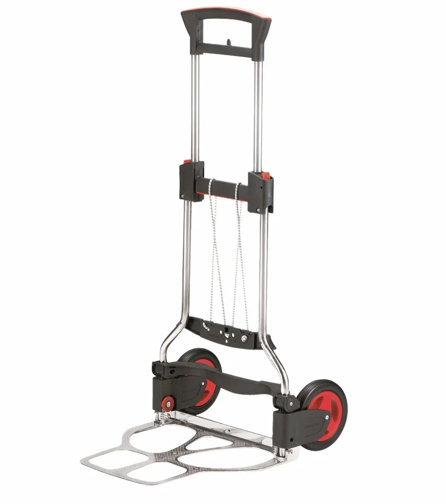 Ekskluzywny, składany wózek transportowy, nośność 125 kg, 2234-81