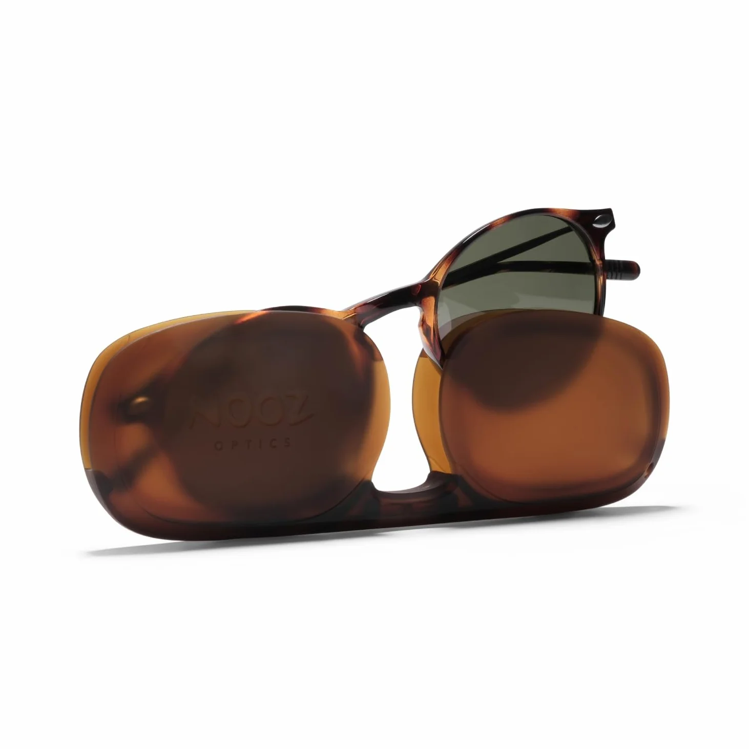 Nooz Optics Unisex polaryzacyjne okulary przeciwsłoneczne – smukłe i stylowe, 100% ochrona przed promieniowaniem UV, okulary przeciwsłoneczne dla mężczyzn i kobiet, z kompaktowym etui, kolekcja CRUZ