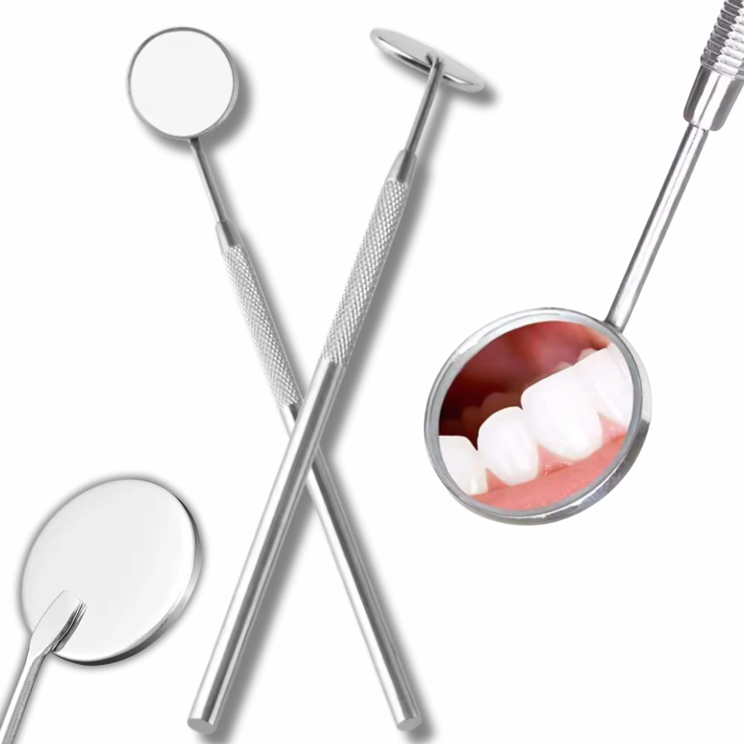 PROFESJONALNE LUSTERKO STOMATOLOGICZNE DENTYSTYCZNE POWIĘKSZAJĄCE DO ZĘBÓW