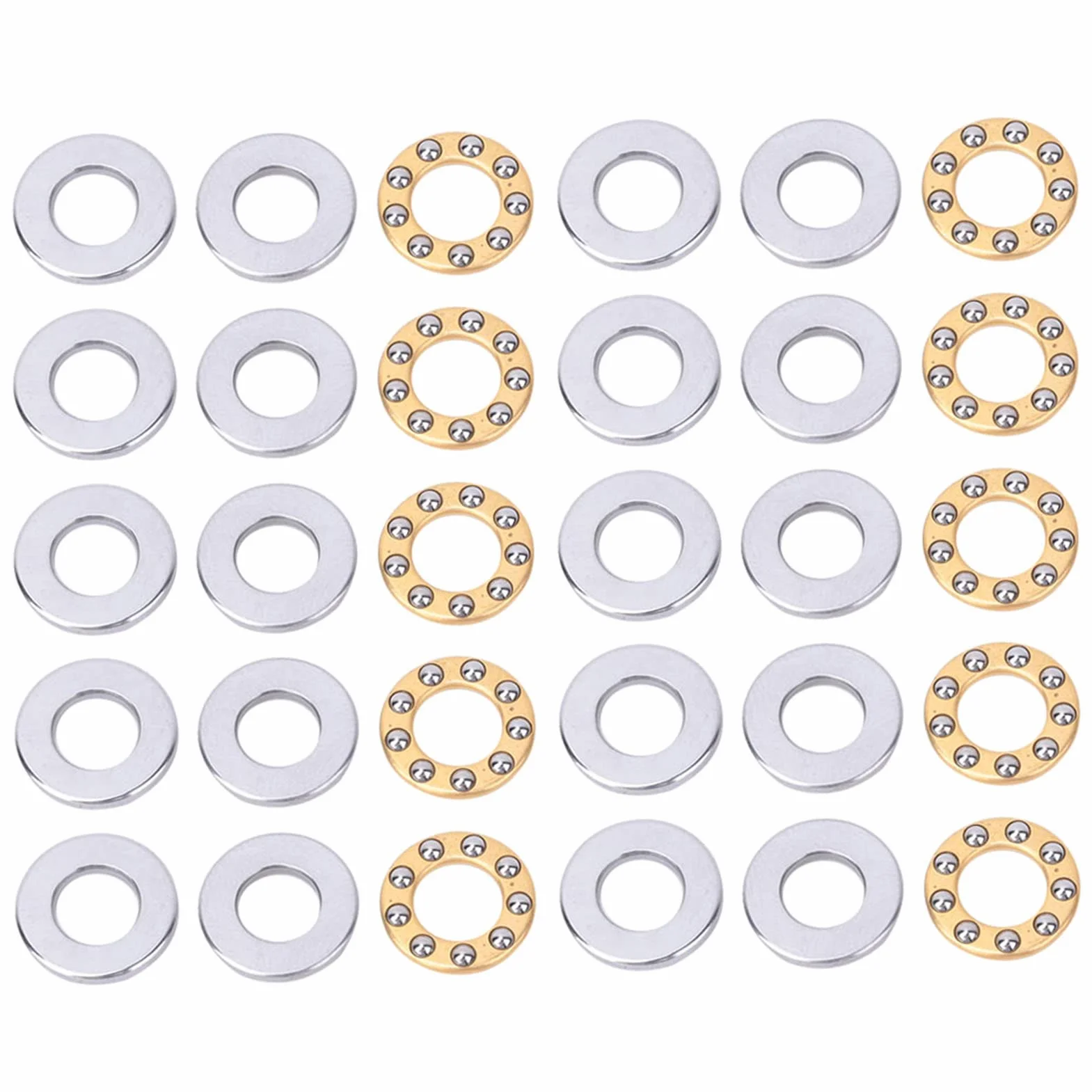 Miniaturkowe Łożyska Kulkowe 6x12x4,5mm Zestaw 10 Sztuk Stal Nierdzewna do Modeli RC i Projektów DIY Precyzyjne dla Zabawek i Naprawy Domowej