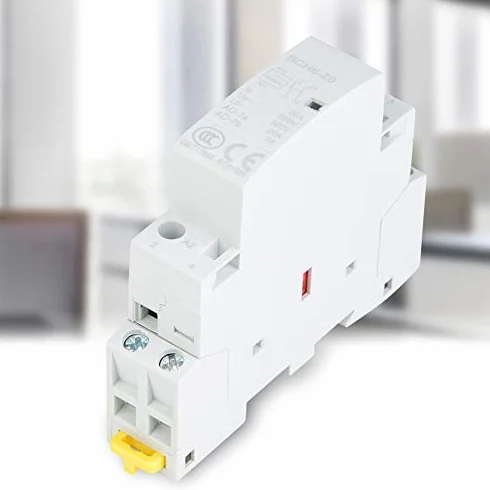 Stycznik AC, 2P 20A Stycznik AC 35mm Montaż na szynie DIN 2NO 24V 220V / 230V (220V / 230V)