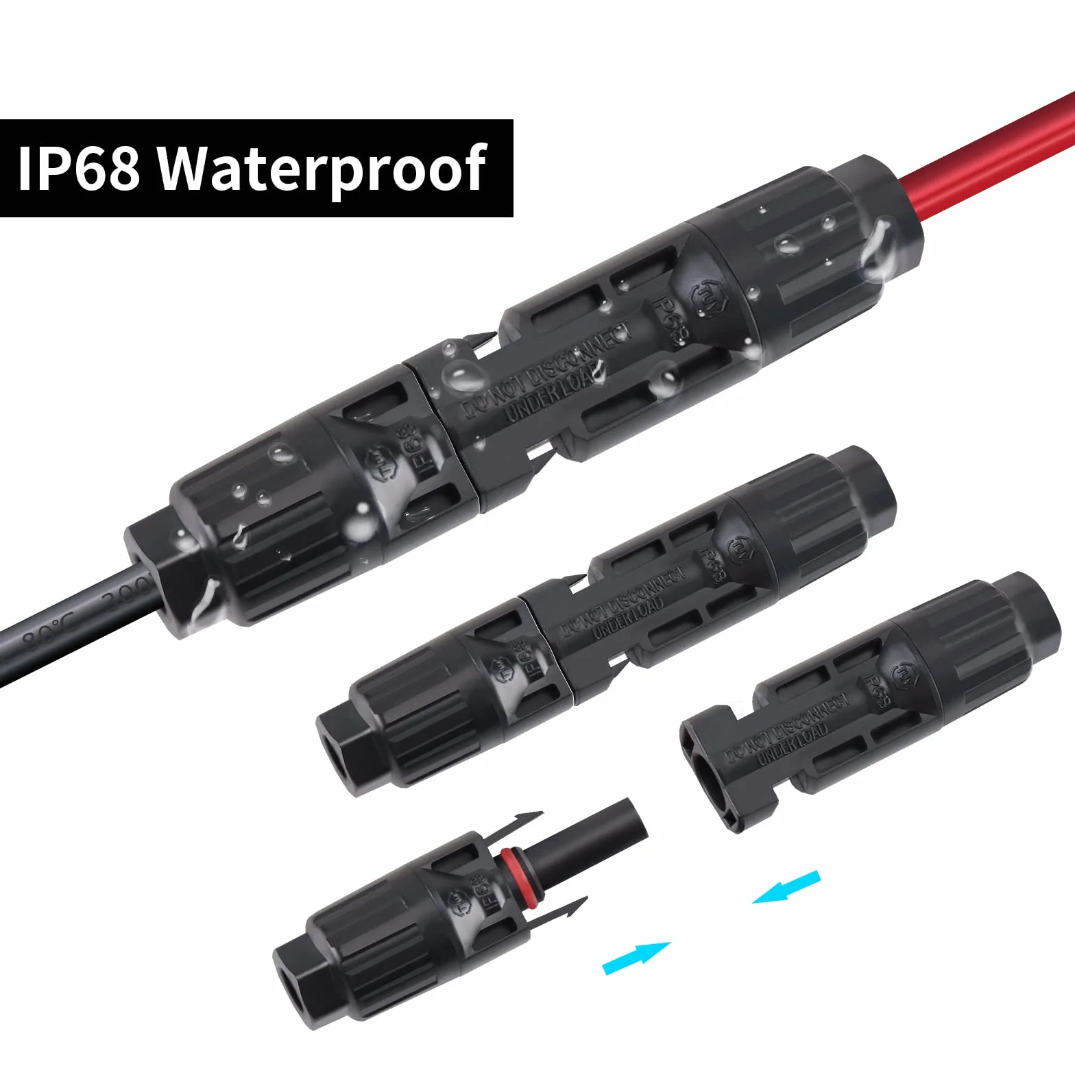 Solarny kabel do ładowania, wtyczka solarna na XT60, adapter wtyczka, panel słoneczny, przedłużacz 12 AWG, kompatybilny z Ecoflow DELTA River 2 Max Pro Mini Bluetti, generator solarny
