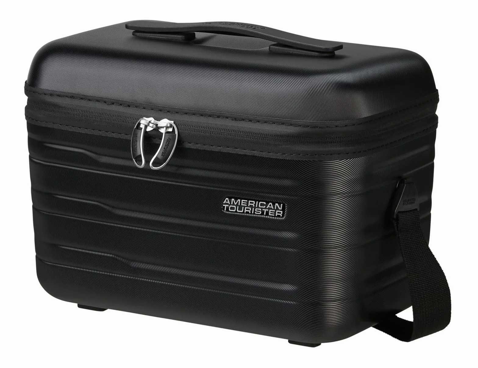American Tourist Flashline - Cosmetic Case, 36 cm, czarny (Shadow Black)