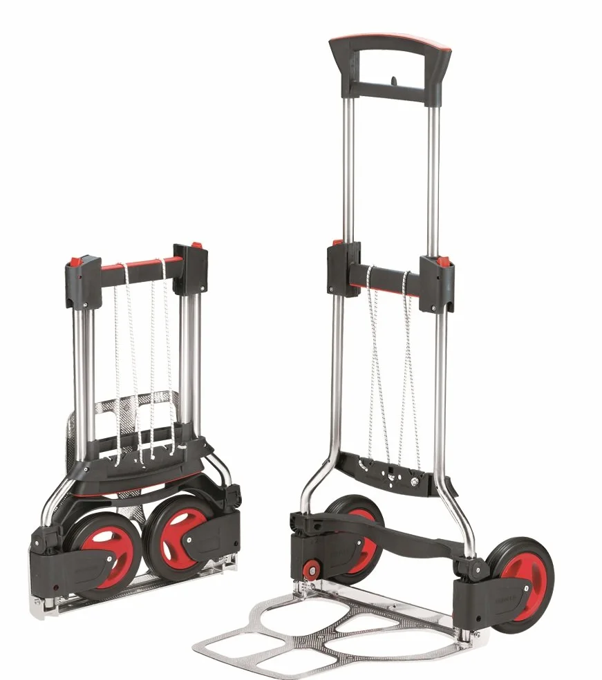 Ekskluzywny, składany wózek transportowy, nośność 125 kg, 2234-81