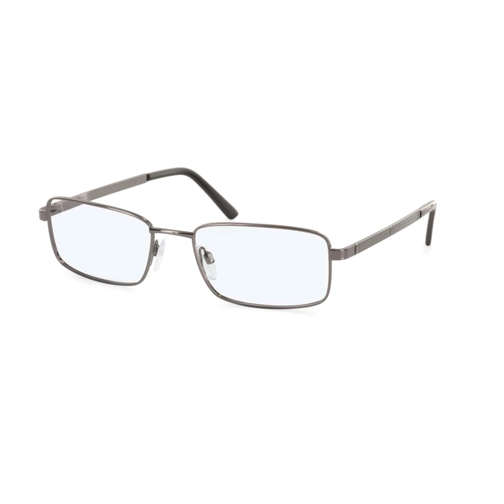 Hero Rama okularów HRO-4248-C1-49 dla mężczyzn, kwadratowa, metalowa z etui