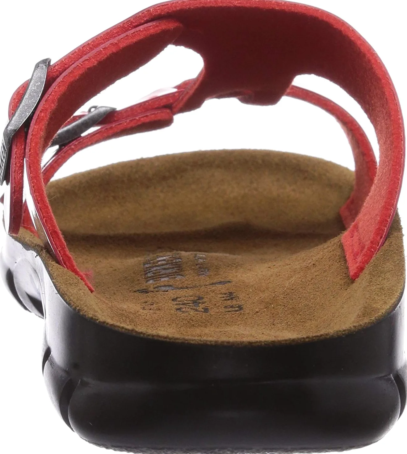 BIRKENSTOCK Classic Saragossa Birko-Flor, damskie sandały z paskiem na kostce, z obcasem klinowym